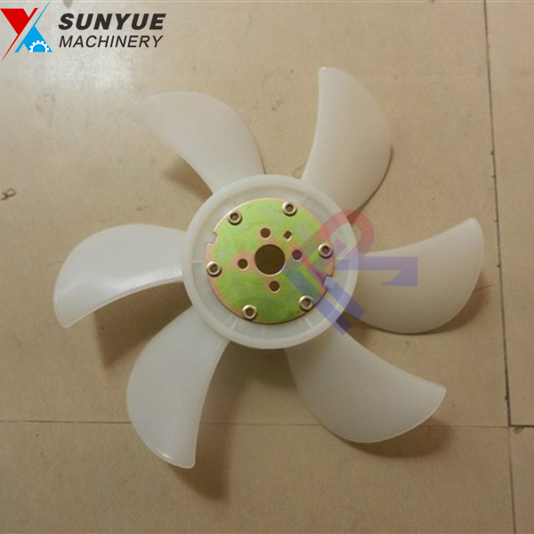 Construction Machinery Parts 4D94-2 Yanmar Engine Cooling Fan blade