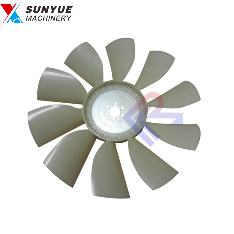Construction Machinery Parts Engine Cooling Fan blade for Excavator Doosan DH220-3