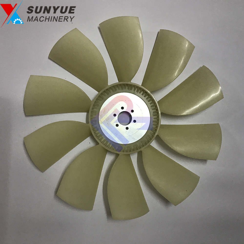 Construction Machinery Parts Engine Cooling Fan blade for Excavator Doosan DH280-3