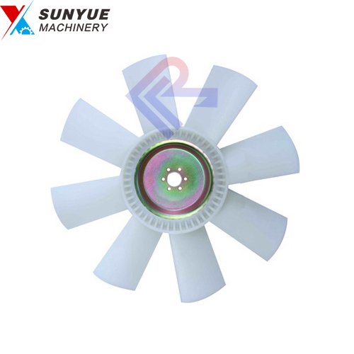 65.06601-5046 Construction Machinery Parts Engine Cooling Fan blade for Excavator Doosan DH300-3