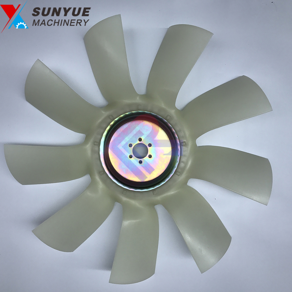 Construction Machinery Parts Engine Cooling Fan blade for Excavator Doosan DH300-7