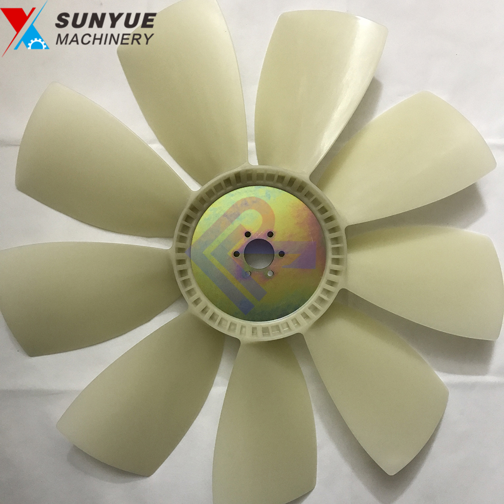 Construction Machinery Parts Engine Cooling Fan blade for Excavator Doosan DH370-7