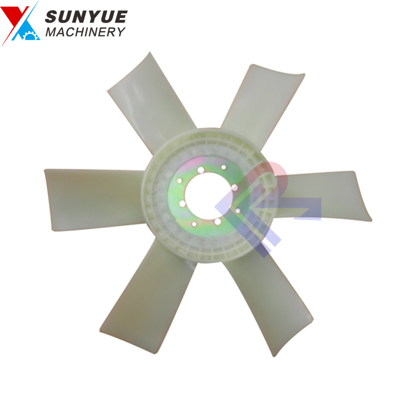 Construction Machinery Parts Engine Cooling Fan blade for Excavator Doosan DH130-7