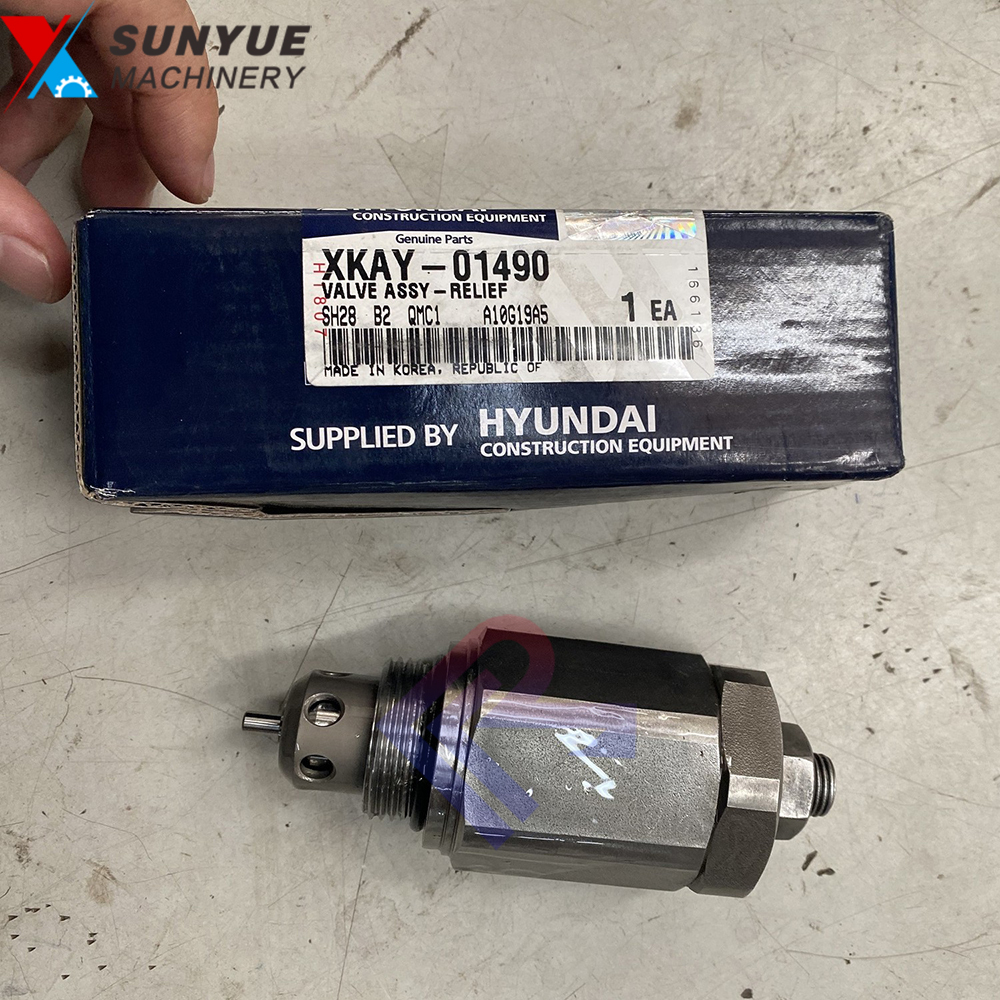 R360LC-9 R430LC-9 R480LC-9 R520LC-9 Service Relief Valve for Excavator Hyundai spare parts XKAY-01490