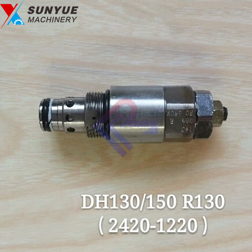 DH130-5 DH140-5 DH155-5 DH175-5 Over Load Relief Valve for Excavator Doosan spare parts 2420-1220