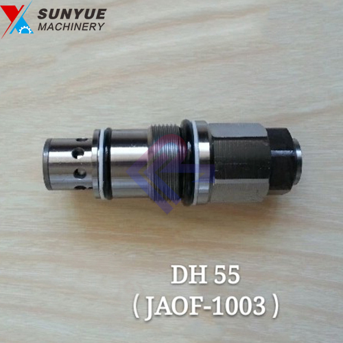 DH55 Rotary Motor Relief Valve for Doosan Excavator spare parts JAOF-1003