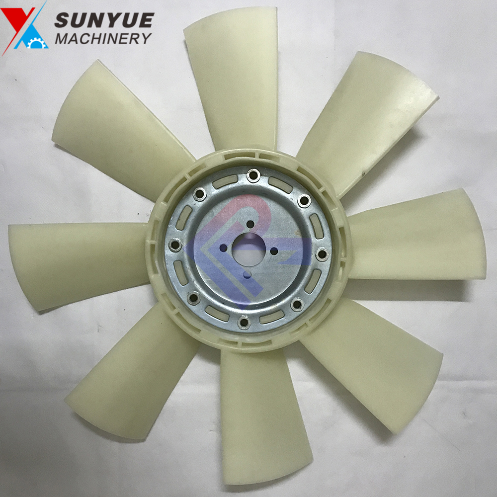 H06CT Engine Cooling Fan blade for Excavator Spare Parts Hitachi EX220-2 EX220-3 16306-1981
