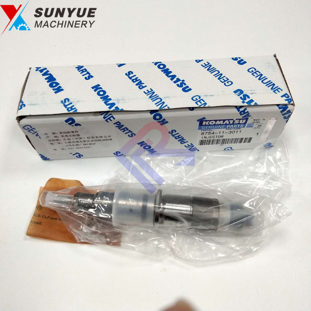 6D107 S6D107 PC200-8 PC220-8 PC270-8 Fuel Injector for excavator Komatsu 6754-11-3011 6754-11-3010 6754113011 6754113010