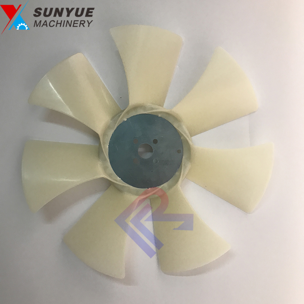 4TNV94 Engine Cooling Fan blade for Excavator Spare Parts Hyundai R60-7