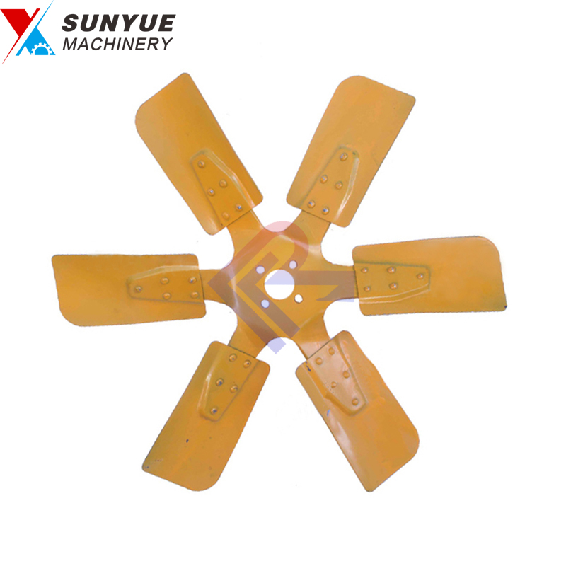Construction Machinery Parts Engine Cooling Fan blade for Excavator Sumitomo SH280