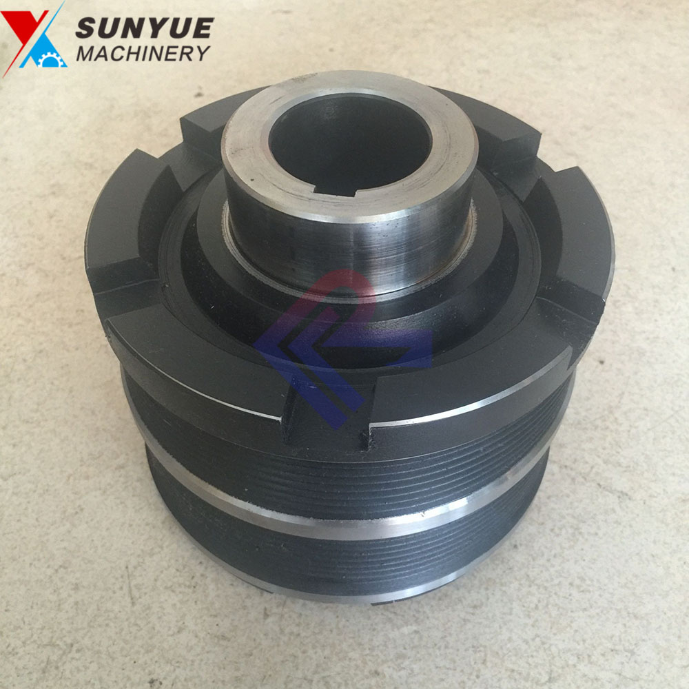 6D108 Engine Crank Pulley for excavator Komatsu PC300-6 PC300-7 6222-33-1451 6222-33-1450