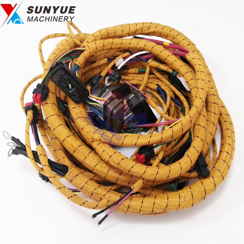 Caterpillar CAT 345D 345DL 349D 349DL Chassis Wiring Harness for excavator 319-0975 328-0047 3190975 3280047