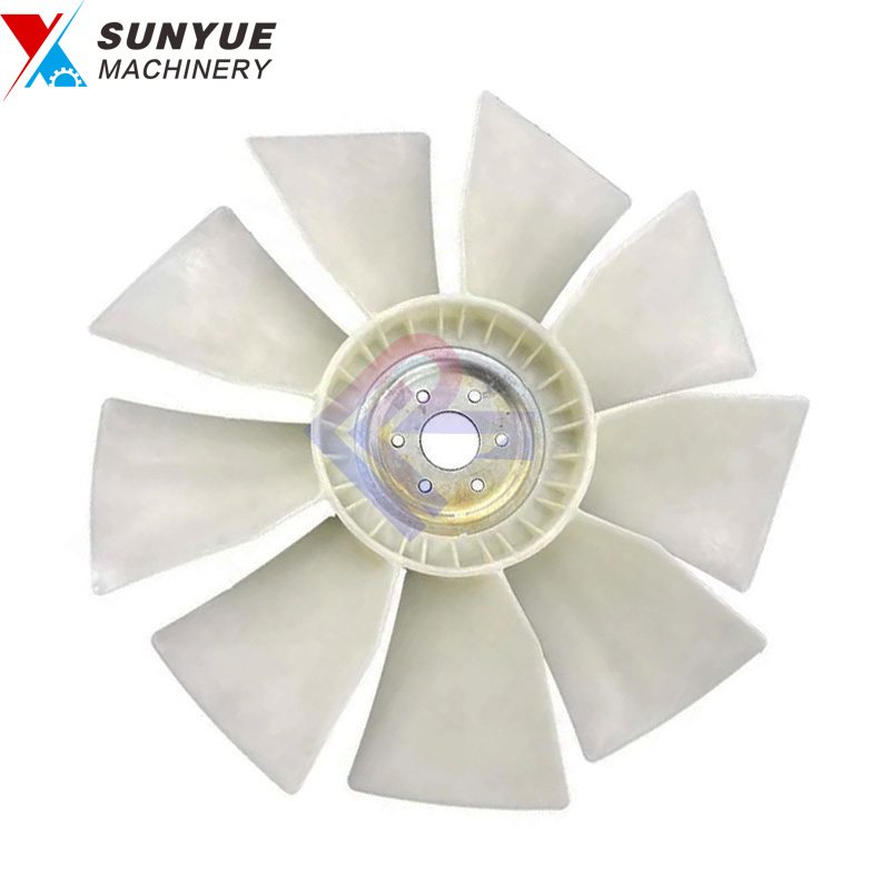 600-623-8580 Engine Cooling Fan Blade For Bulldozer Komatsu D41P D41E D41E6T 6006238580