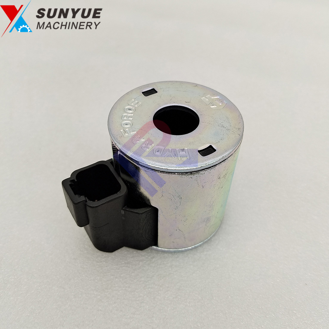 Caterpillar CAT 416E 422E 434E Solenoid Valve Coil For Excavator Spare Parts 324-2579 3242579 Height 50mm ID 16mm