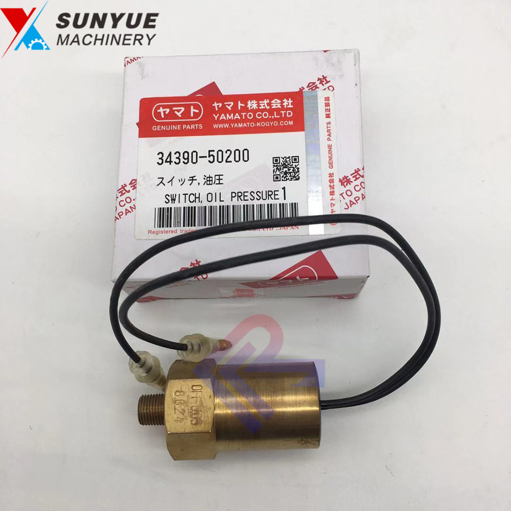SK130-8 SK140-8 D04FR Oil Pressure Sensor Switch For Excavator Kobelco 34390-50200 VA3439050200