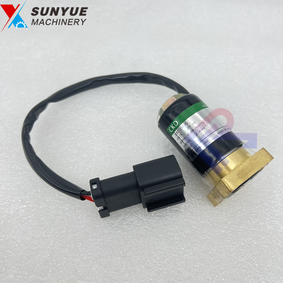 WA150-3 WA180-3 WA200-3 WA250-3 WA320-3 WA350-3 WA380-3 WA400-3 WA420-3 WA450-3 WA470-3 Komatsu Solenoid Valve For Loader 714-10-16951 17A-15-17271 561-15-47210