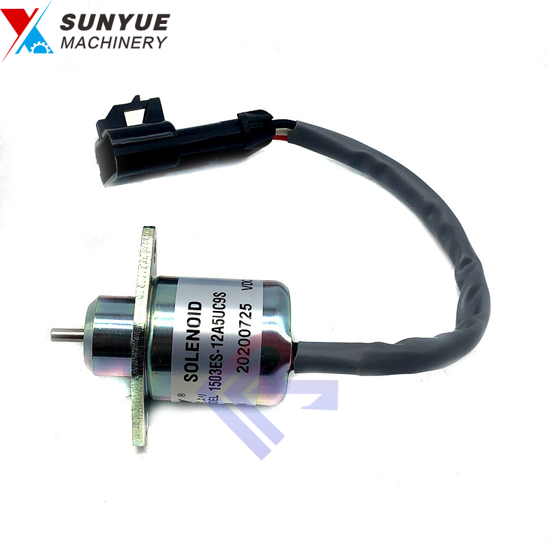 Diesel Engine Fuel Shutdown Shutoff Stop Solenoid SA-4561-T 1503ES-12A5UC9S DC12V