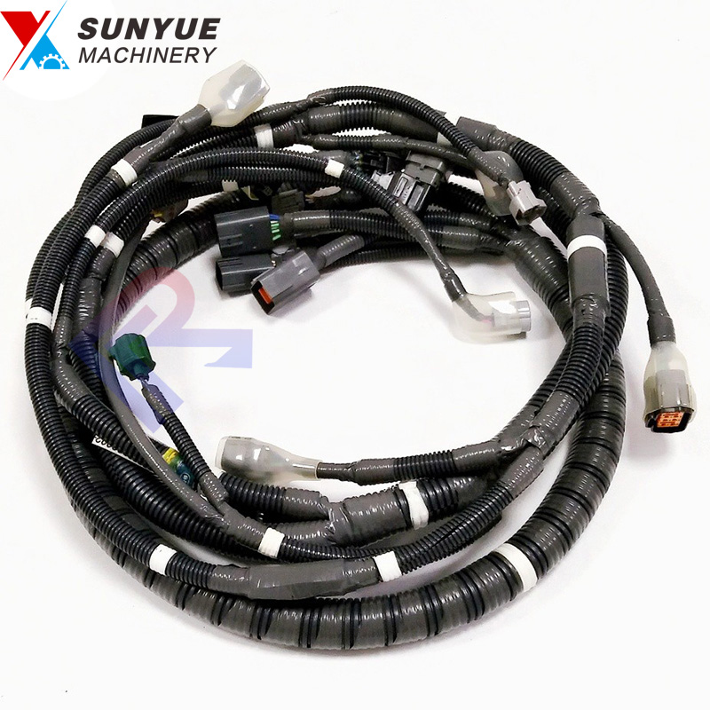 6UZ1 4HK1 Wire Harness 8980025703 Engine Wiring Harness Cable For Isuzu