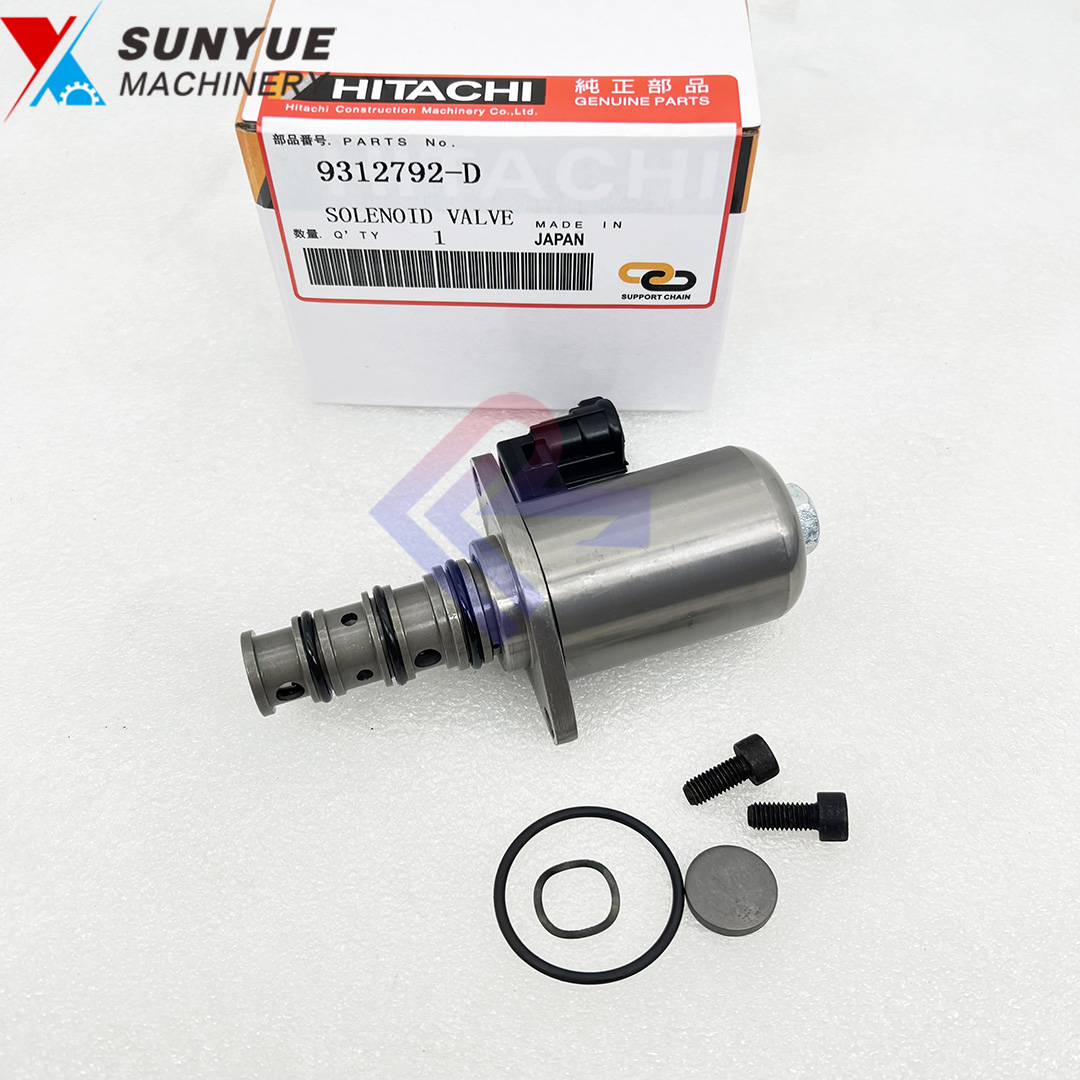 Excavator Parts Hitachi ZX200-5G ZX240-5G ZX280-5G Solenoid Valve 9312792