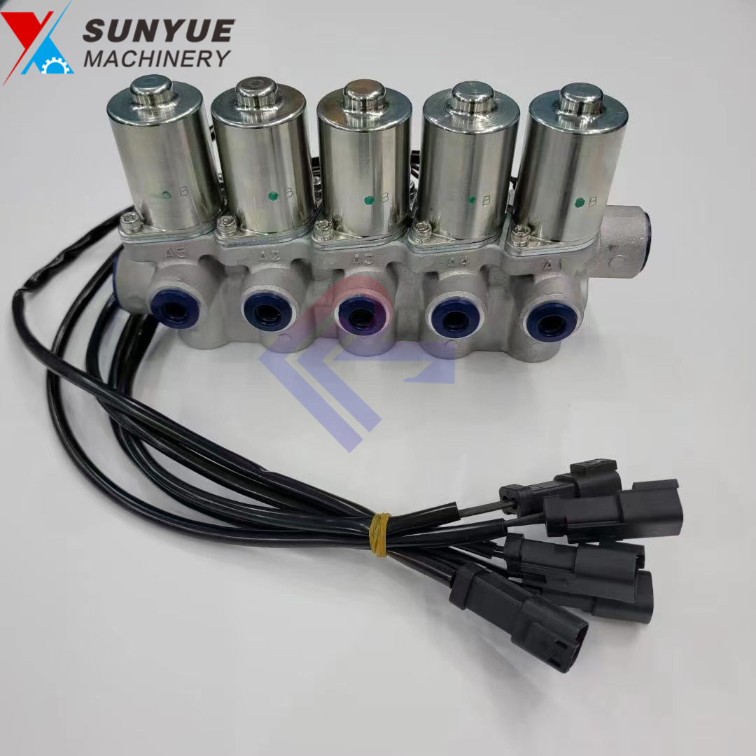 PC600-7 PC600-8 PC750-7 PC750-8 PC1250-7 PC1250-8 Solenoid Valve Assy for Komatsu 209-60-77240 2096077240