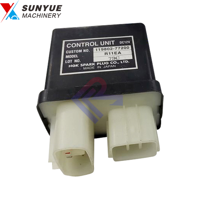 Yanmar Safety Relay Switch for Excavator 119802-77200 11980277200 YM119802-77200 803608718 DC12V