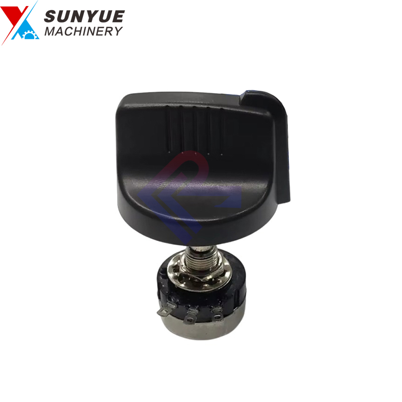 ZX110 ZX120 ZX200 Fuel Dial Knob Rotary Switch For Excavator Hitachi 4483285