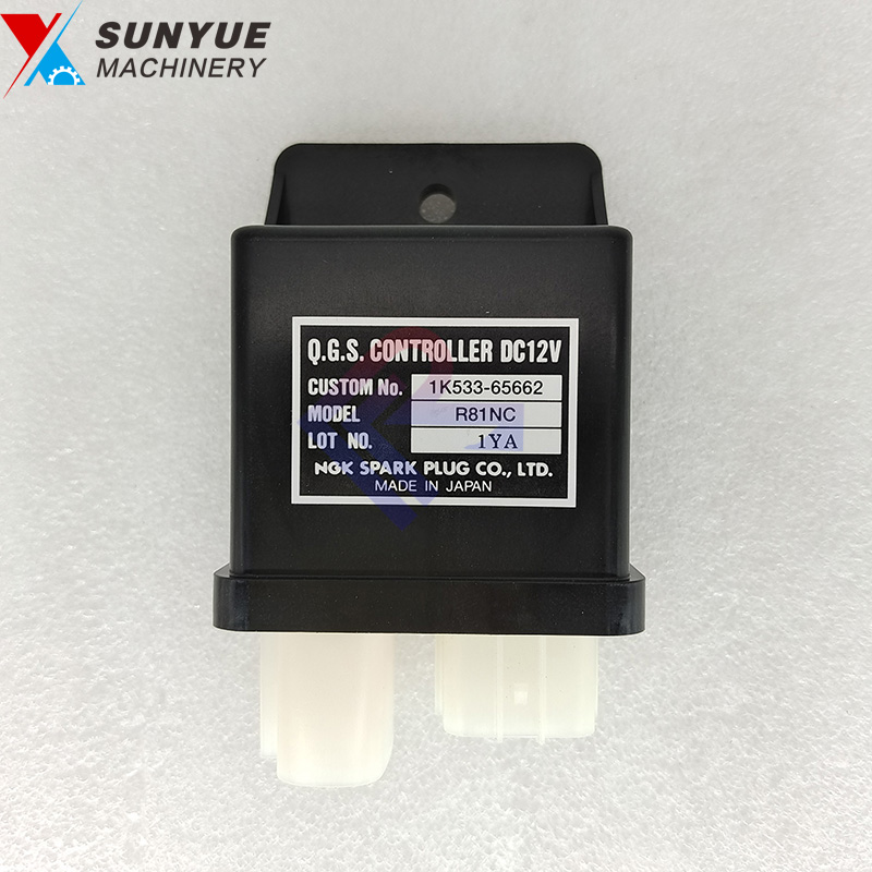 Original Parts 1K533-65662 R81NC Automotive Relay Preheating 12VDC QGS Controller Original Parts 1K533-65662 R81NC Automotive Relay Preheating 12VDC QGS Controller