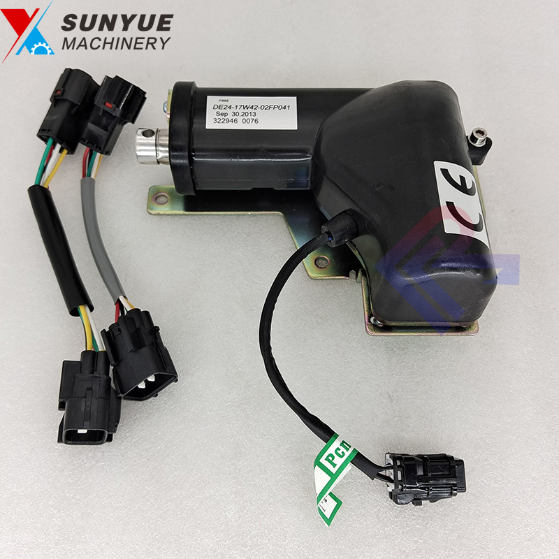 Liugong CLG922 CLG908D CLG920D Throttor Motor Governor Accelerator 322946 0076 DE24-17W42-02FP041 Liugong CLG922 CLG908D CLG920D Throttor Motor Governor Accelerator 322946 0076 DE24-17W42-02FP041