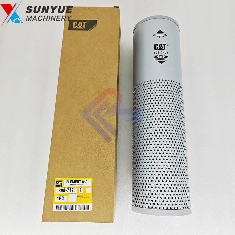 CAT 312D 313D 312D2 313D2 312E Hydraulic Filter Element for excavator Caterpillar 398-7171 3987171 CAT 312D 313D 312D2 313D2 312E Hydraulic Filter Element for excavator Caterpillar 398-7171 3987171