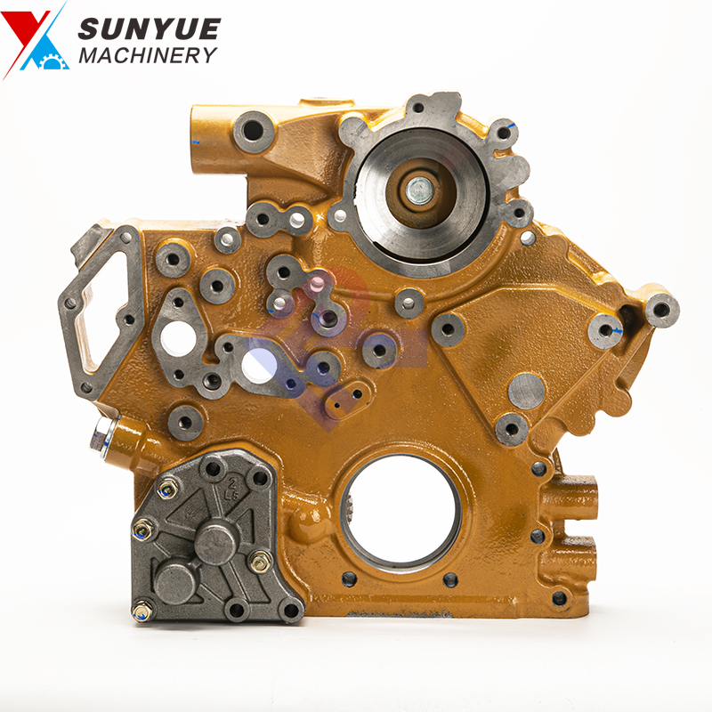 CAT 320D 320DL 323DL C6.4 Engine Oil Pump Housing Front for Excavator Caterpillar 296-4649 2964649 CAT 320D 320DL 323DL C6.4 Engine Oil Pump Housing Front for Excavator Caterpillar 296-4649 2964649
