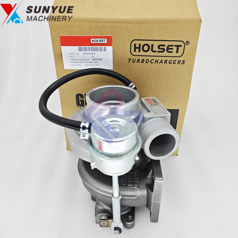 Excavator Parts for Holset Engine Turbo Turbocharger HX25W 2852068 504061374 Excavator Parts for Holset Engine Turbo Turbocharger HX25W 2852068 504061374