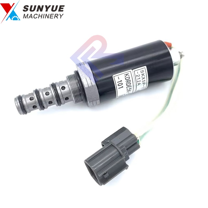 SK120 SK200-2 Solenoid Valve for Kobelco Excavator YN35V00004F2 KDRDE5K-20/30C12A-101 SK120 SK200-2 Solenoid Valve for Kobelco Excavator YN35V00004F2 KDRDE5K-20/30C12A-101