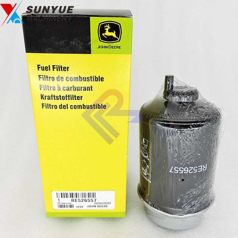 John Deere 810E 1010D 810D 1010E Fuel Filter RE526557