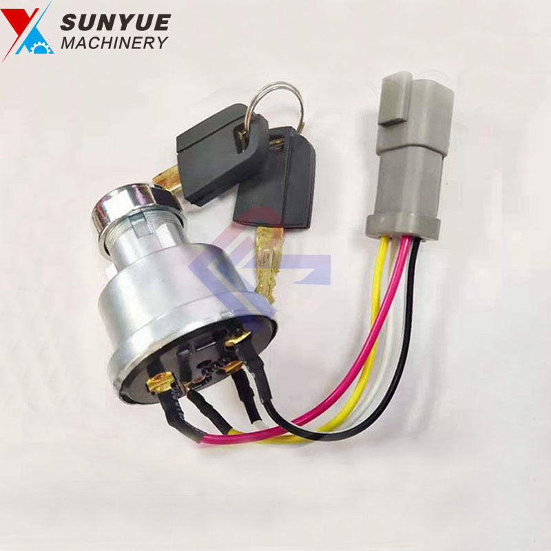 Caterpillar CAT 140H 143H 160H 216B Ignition Starter Switch Assembly for Excavator Parts 1107887 110-7887 CA1107887 Caterpillar CAT 140H 143H 160H 216B Ignition Starter Switch Assembly for Excavator Parts 1107887 110-7887 CA1107887