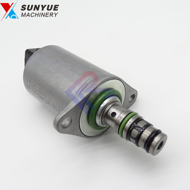 High Quality Excavator Parts Supplier TM-70202 Solenoid Valve for Excavator Pilot Valve TM70202 TM 70202 High Quality Excavator Parts Supplier TM-70202 Solenoid Valve for Excavator Pilot Valve TM70202 TM 70202